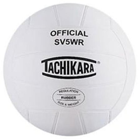 TACHIKARA Tachikara SV5WR Rubber Volleyball - Whtie SV5WR